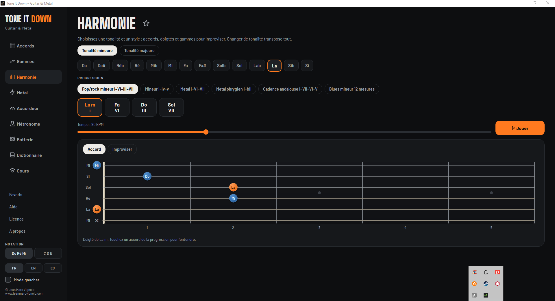Tone It Down – Harmonie